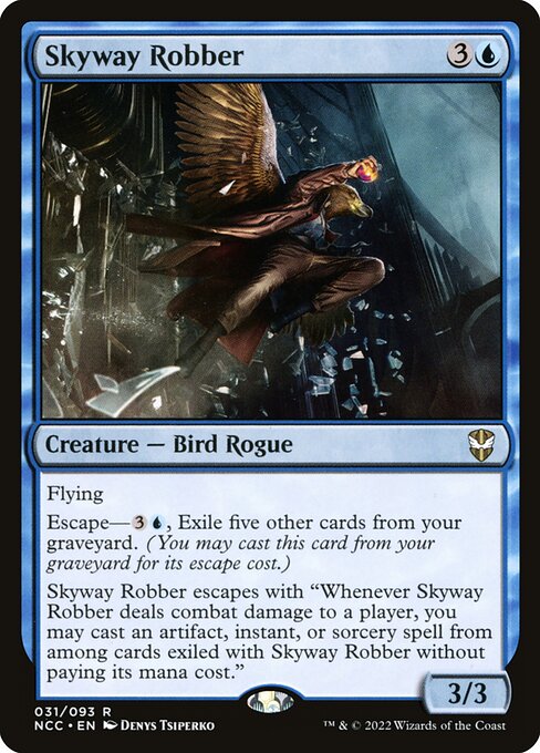 Skyway Robber - New Capenna Commander Rare Card