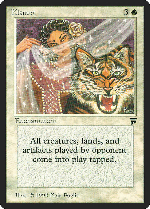 Kismet - Legends Uncommon Card