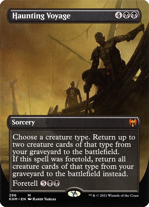 Haunting Voyage - Kaldheim Mythic Card