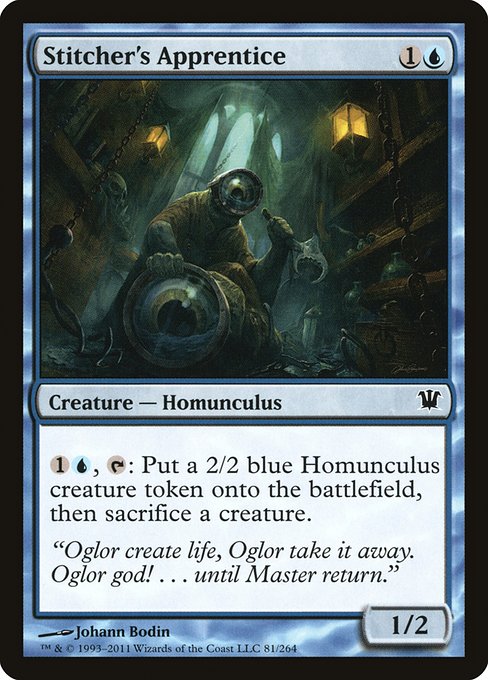 Stitcher's Apprentice - Innistrad Common Card