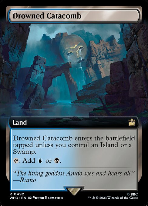Drowned Catacomb - Doctor Who Rare Card