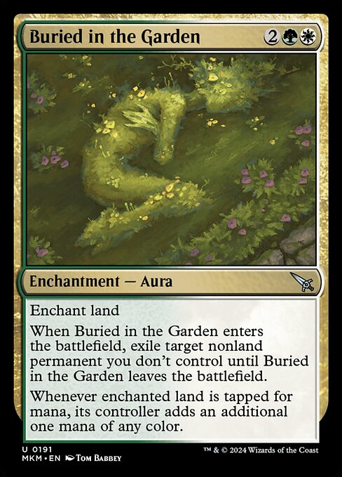 Buried in the Garden - Murders at Karlov Manor Uncommon Card