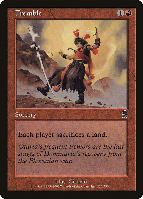 Tremble - Odyssey Common Card