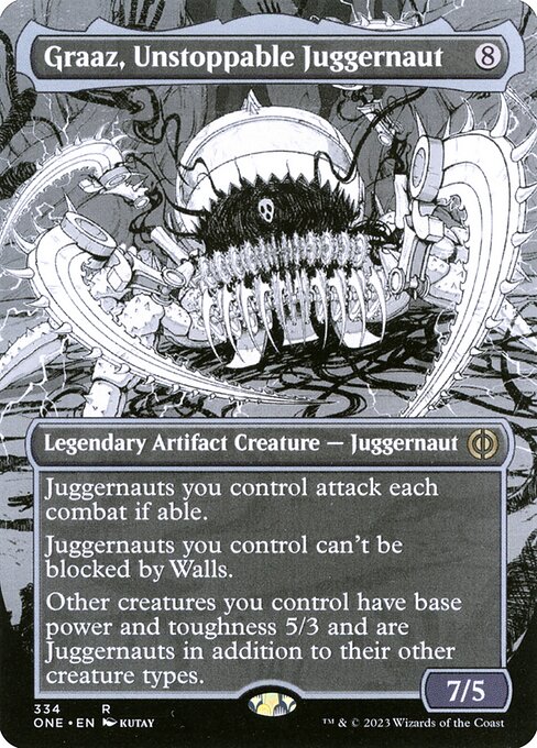 Graaz, Unstoppable Juggernaut - Phyrexia: All Will Be One Rare Card