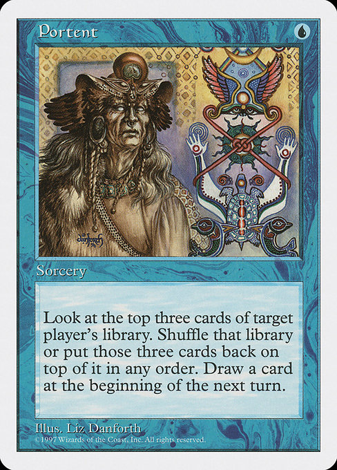 Portent - Fifth Edition Common Card