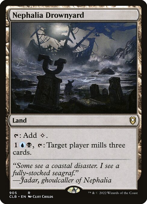 Nephalia Drownyard - Commander Legends: Battle for Baldur's Gate Rare Card