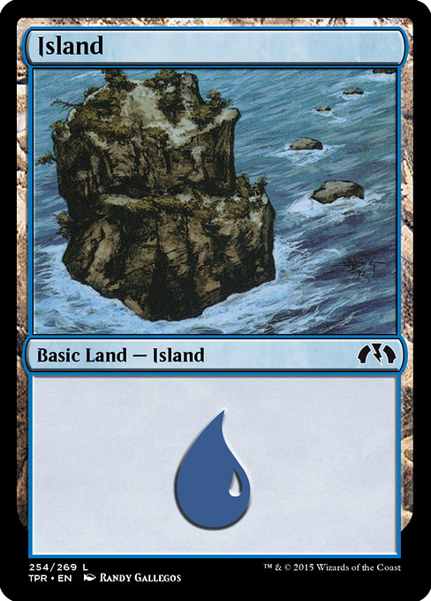 Island - Tempest Remastered Common Card
