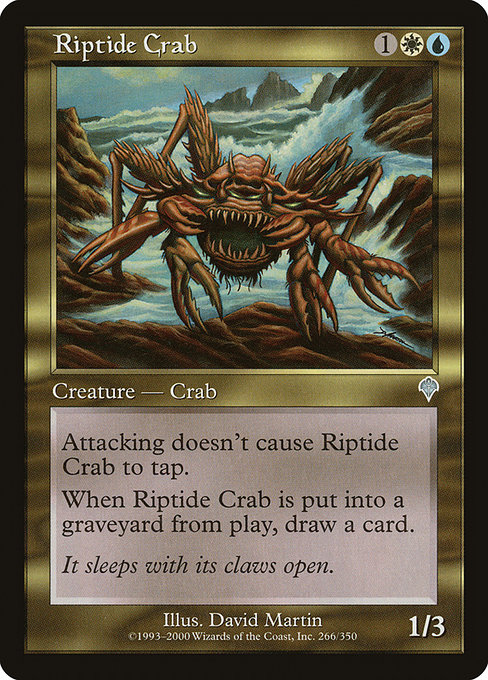 Riptide Crab - Invasion Uncommon Card