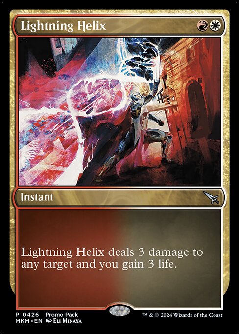Lightning Helix - Murders at Karlov Manor Uncommon Card