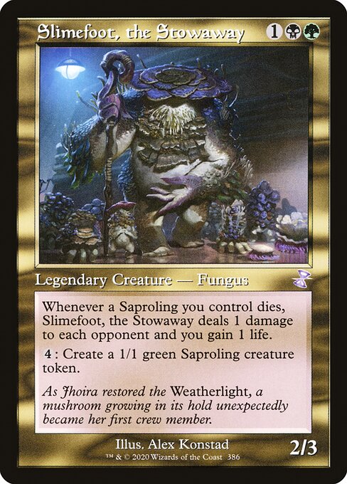 Slimefoot, the Stowaway - Time Spiral Remastered Special Card