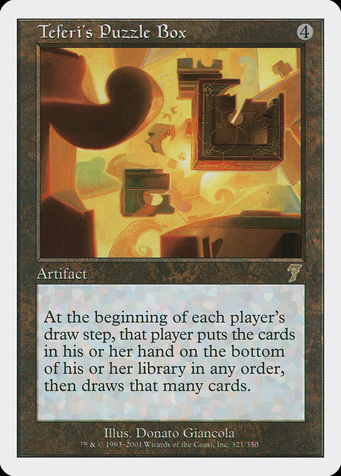 Teferi's Puzzle Box - Seventh Edition Rare Card