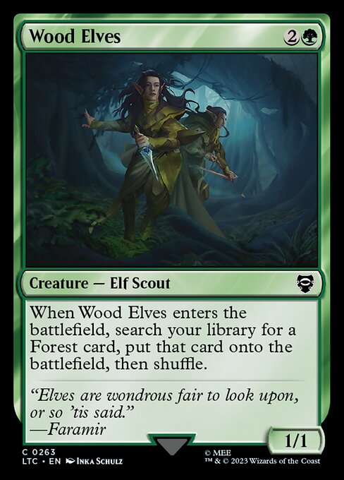 Wood Elves - Tales of Middle-earth Commander Common Card
