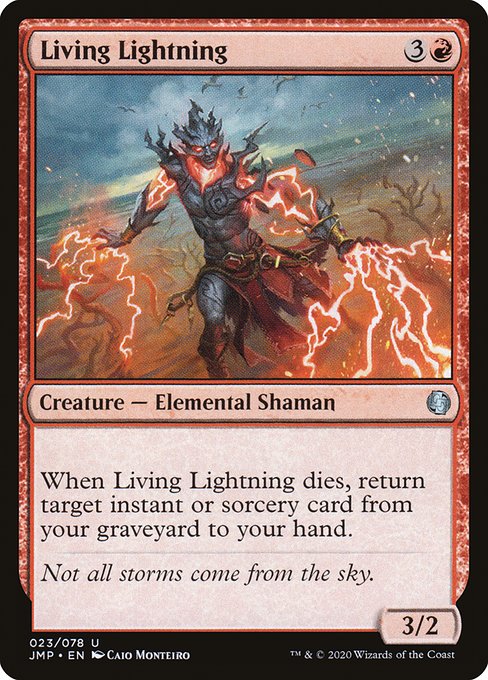 Living Lightning - Jumpstart Uncommon Card