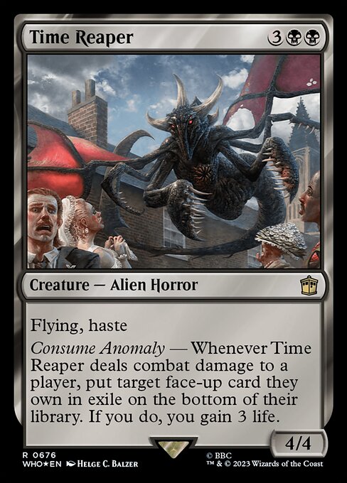 Time Reaper - Doctor Who Rare Card
