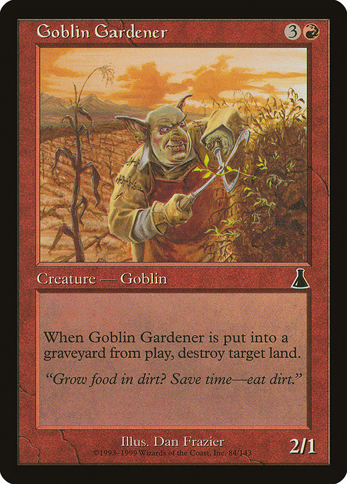 Goblin Gardener - Urza's Destiny Common Card