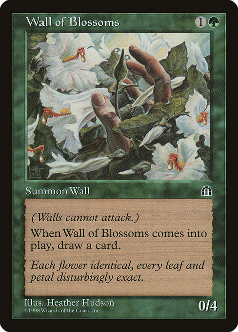 Wall of Blossoms - Stronghold Uncommon Card
