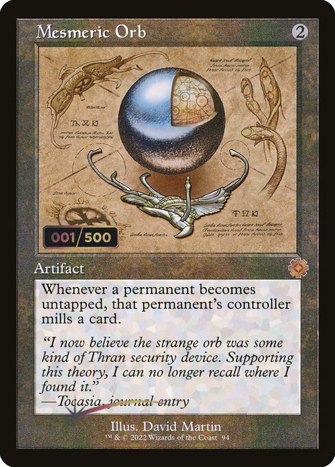 Mesmeric Orb - The Brothers' War Retro Artifacts Mythic Card