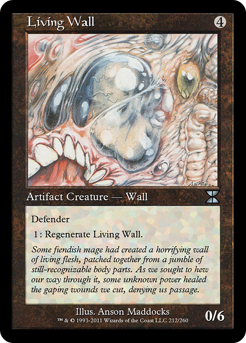 Living Wall - Masters Edition IV Uncommon Card