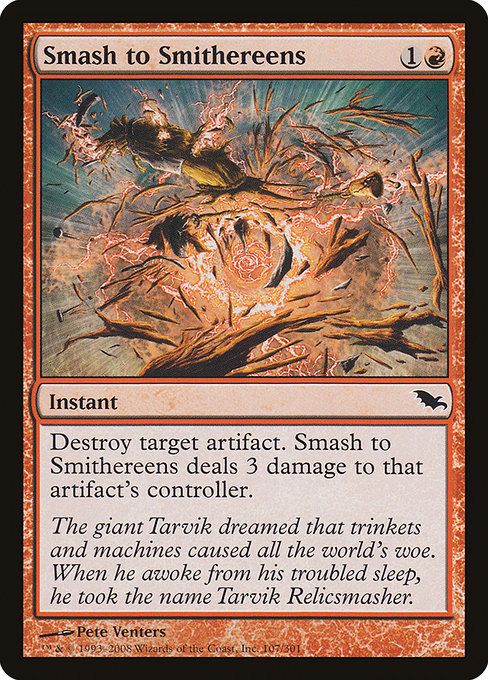 Smash to Smithereens - Shadowmoor Common Card