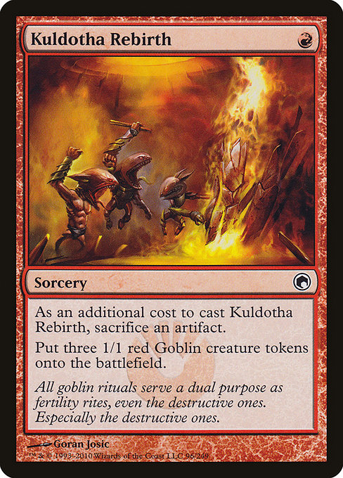Kuldotha Rebirth - Scars of Mirrodin Common Card
