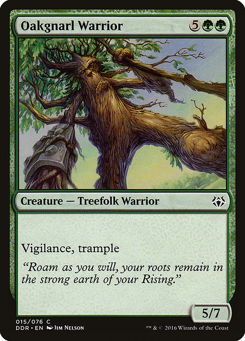 Oakgnarl Warrior - Duel Decks: Nissa vs. Ob Nixilis Common Card