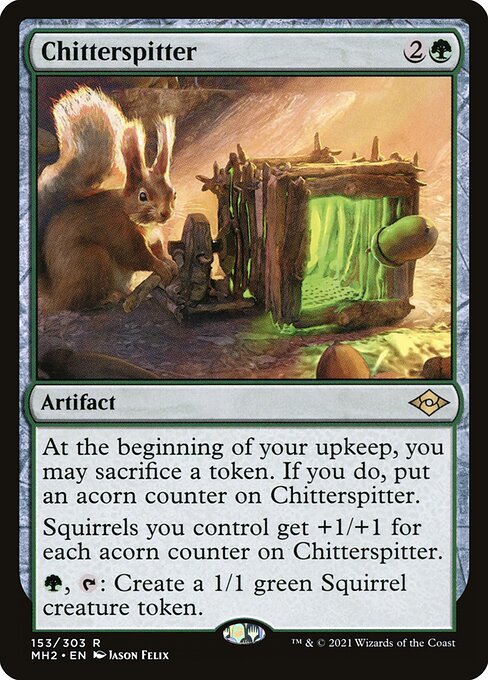 Chitterspitter - Modern Horizons 2 Rare Card