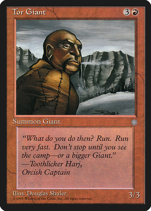 Tor Giant - Ice Age Common Card