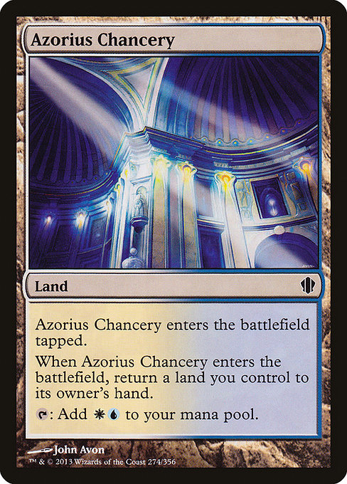 Azorius Chancery - Commander 2013 Common Card