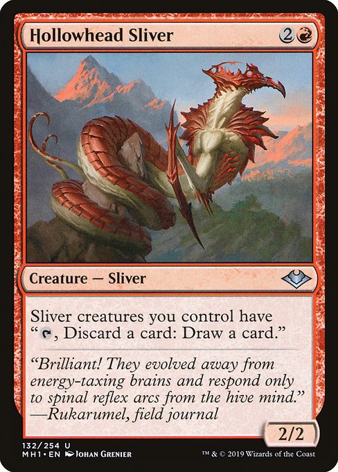 Hollowhead Sliver - Modern Horizons Uncommon Card