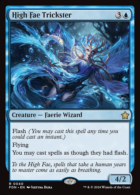 High Fae Trickster - Foundations Rare Card