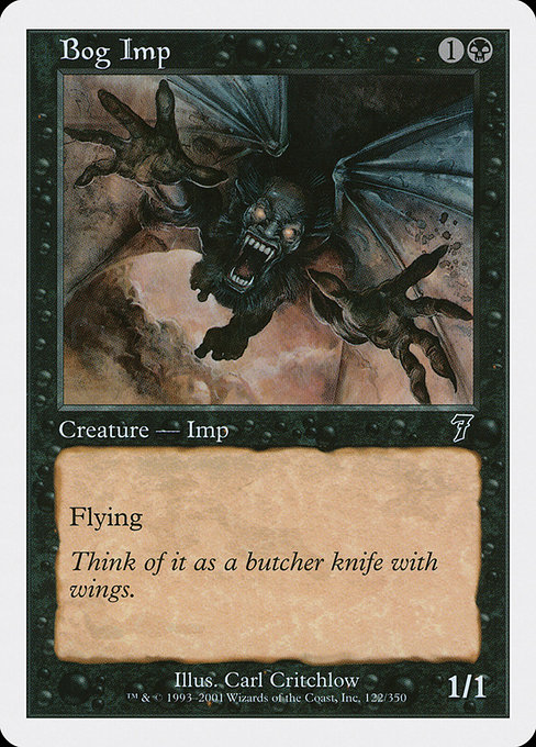 Bog Imp - Seventh Edition Common Card
