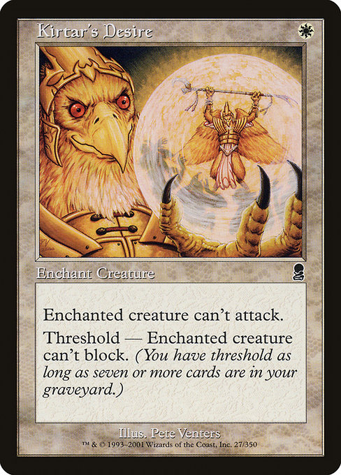 Kirtar's Desire - Odyssey Common Card