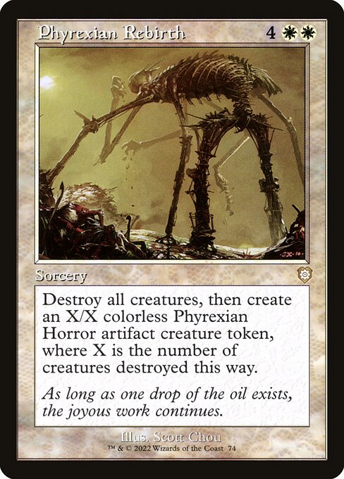 Phyrexian Rebirth - The Brothers' War Commander Rare Card