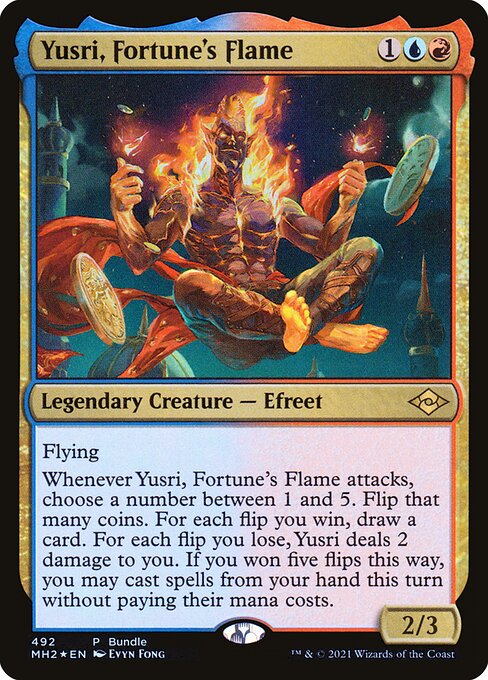 Yusri, Fortune's Flame - Modern Horizons 2 Rare Card