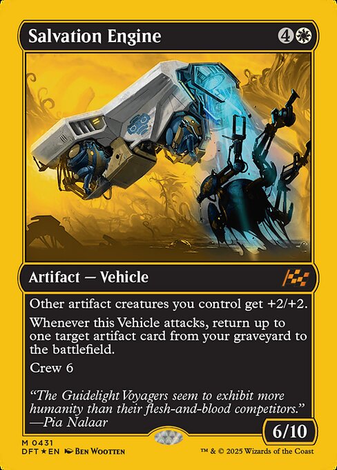 Salvation Engine - Aetherdrift Mythic Card