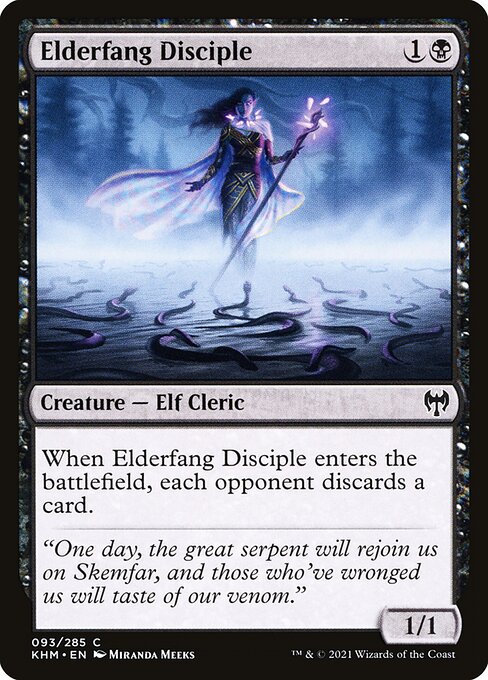 Elderfang Disciple - Kaldheim Common Card