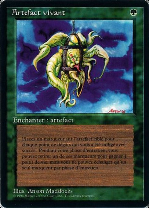 Living Artifact - Foreign Black Border Rare Card