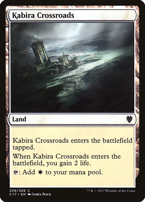 Kabira Crossroads - Commander 2017 Common Card