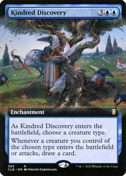 Kindred Discovery - Commander Legends: Battle for Baldur's Gate Rare Card
