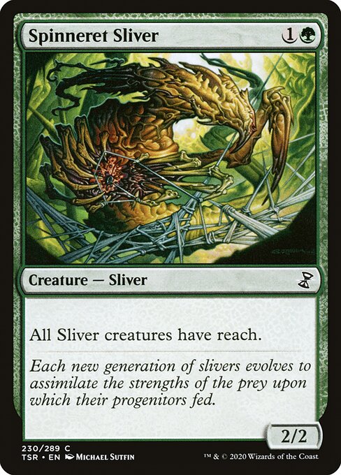Spinneret Sliver - Time Spiral Remastered Common Card