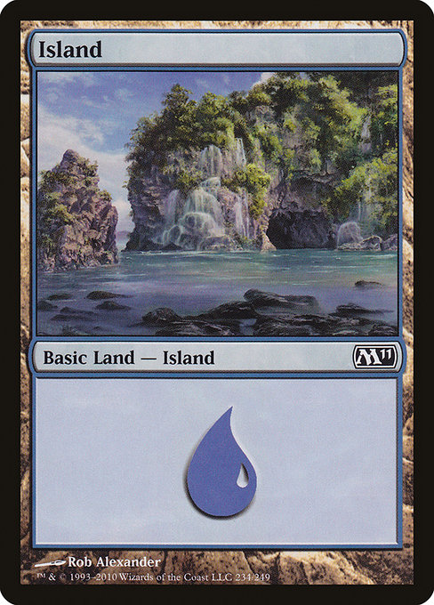 Island - Magic 2011 Common Card