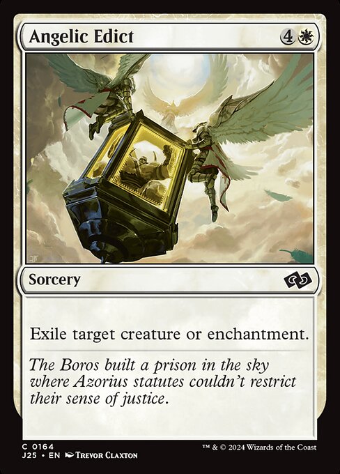 Angelic Edict - Foundations Jumpstart Common Card
