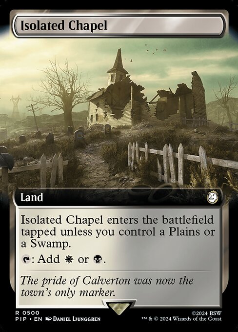Isolated Chapel - Fallout Rare Card