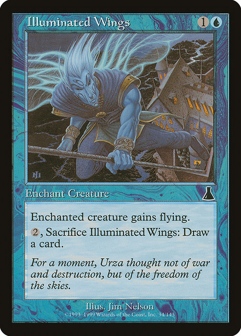 Illuminated Wings - Urza's Destiny Common Card