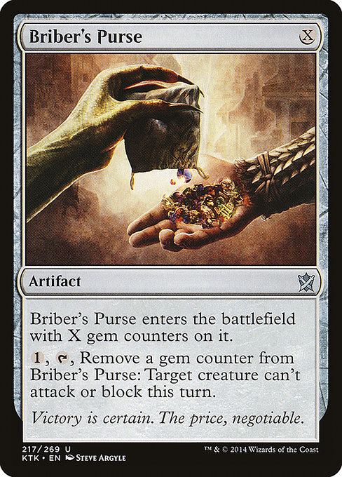 Briber's Purse - Khans of Tarkir Uncommon Card