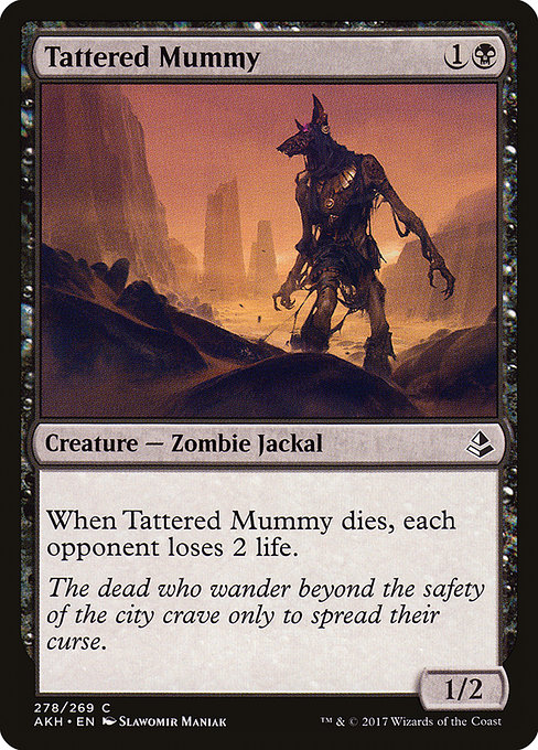 Tattered Mummy - Amonkhet Common Card