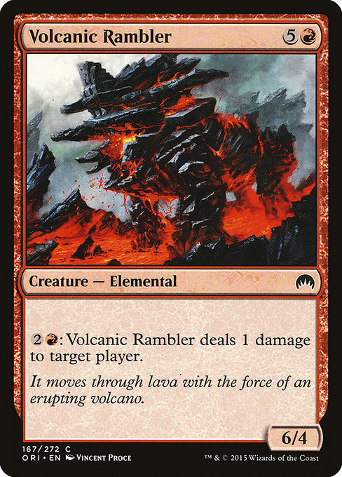 Volcanic Rambler - Magic Origins Common Card
