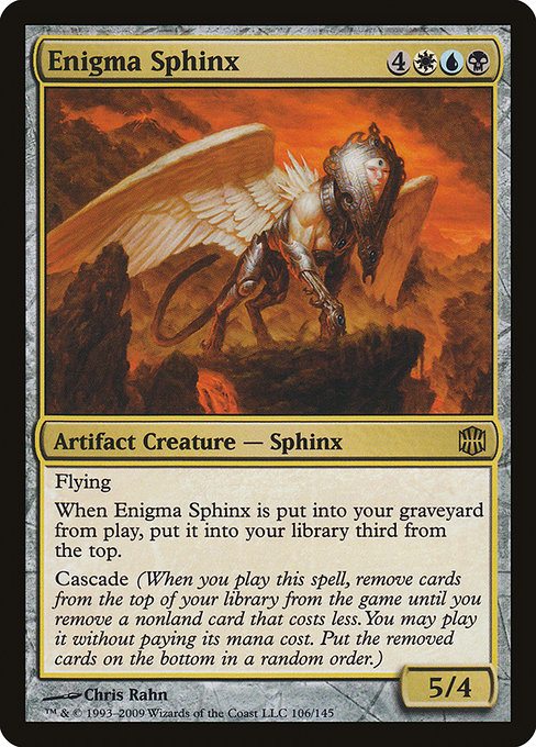 Enigma Sphinx - Alara Reborn Rare Card