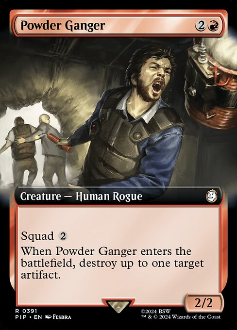 Powder Ganger - Fallout Rare Card