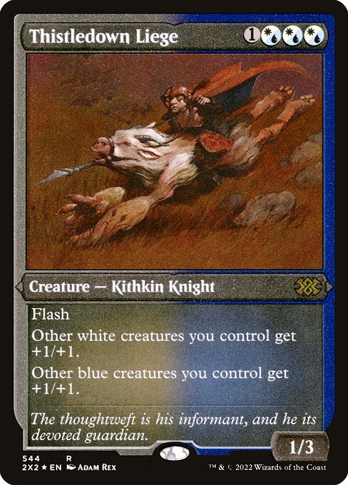 Thistledown Liege - Double Masters 2022 Rare Card